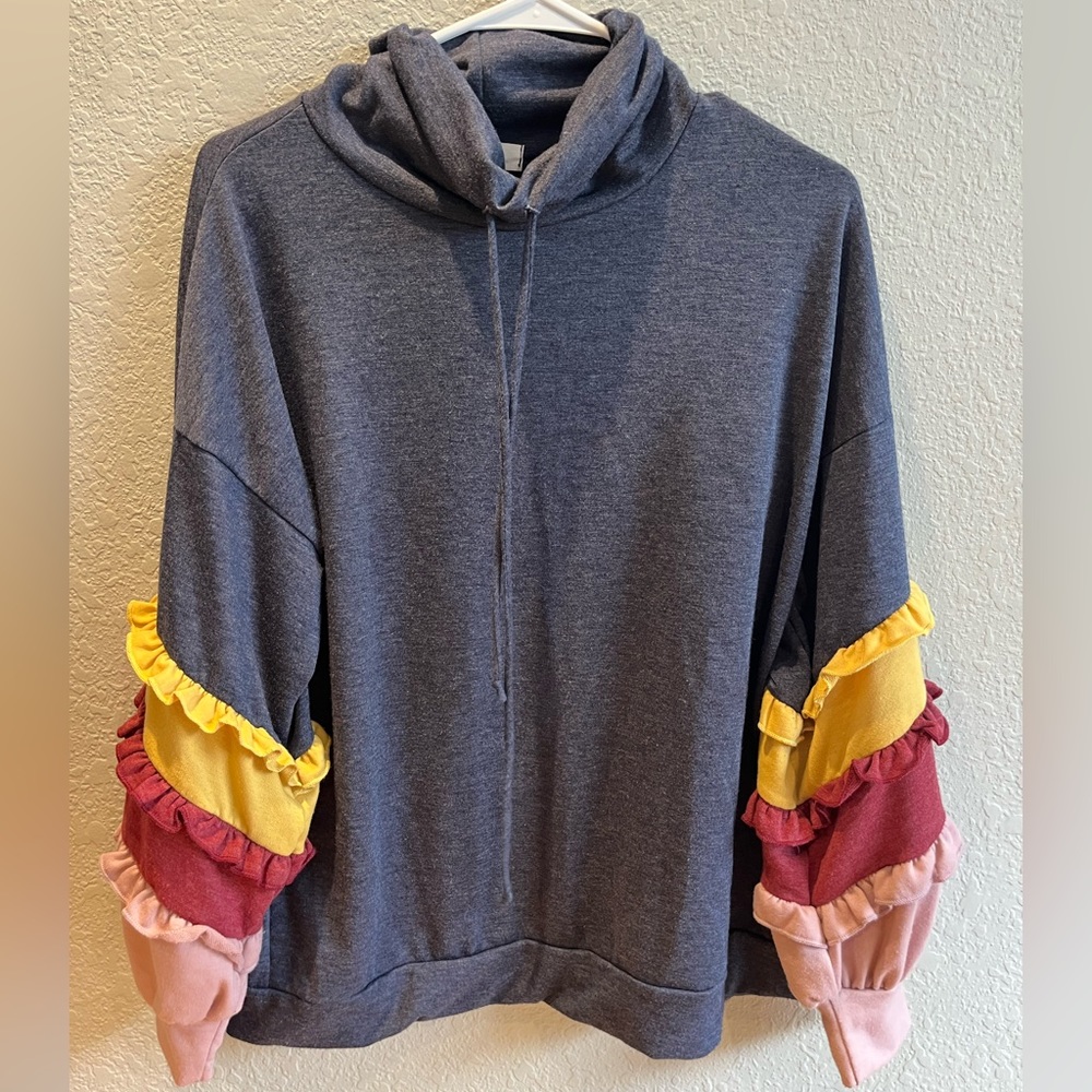 Raw Edge sweatshirt.